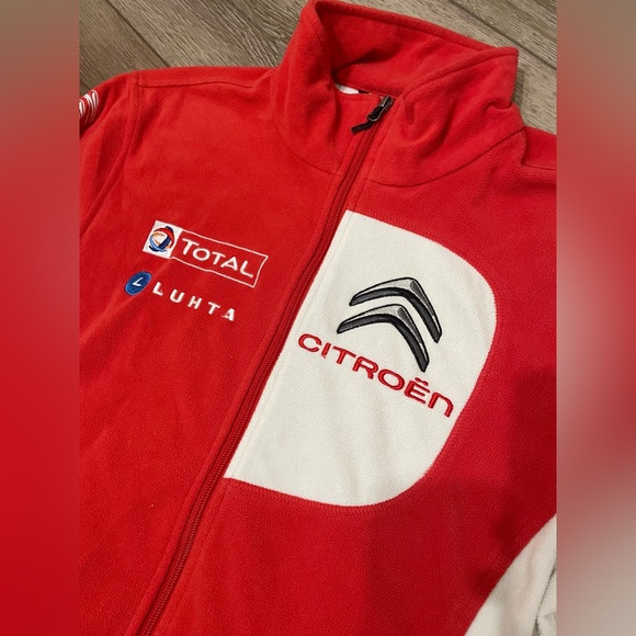 Racecar Fleece Zip up - Picture 2 of 5